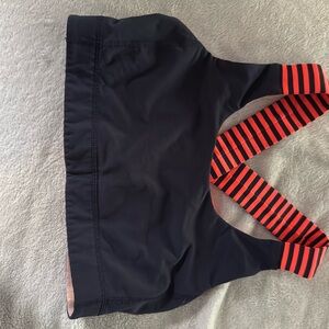 lululemon athletica Red and navy blue Women's Top